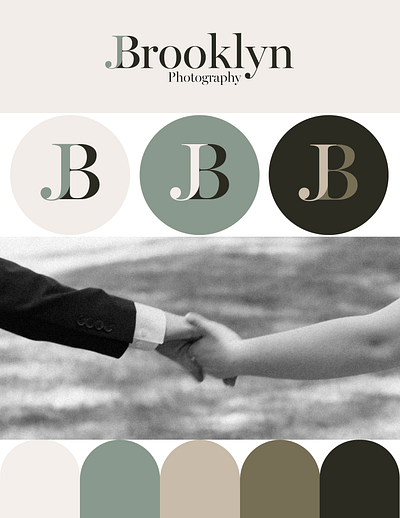 J Brooklyn Photography Brand branding graphic design logo photography