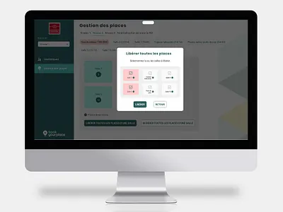Book Your Place - SaaS saas ui ui design user experience ux ux design