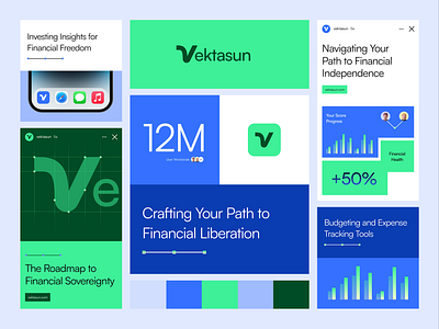 Vektasun Branding Case Study branding design landing page logo minimalist ui ux webdesign