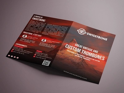 Bifold brochure design bifold brochure flyer leaflet marketing multipage poster promotion swisstbone trifold trombone veteran z fold