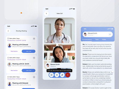 Medicare App UI Exploration app design doctor health health tracking healthcare healthtech hospital medical care medical tracking app medical website medicine online medicine