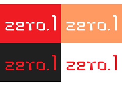 zero.1 - Brand design