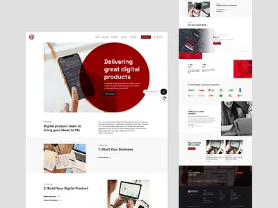 Dihardja Software Website company profile ui uiux website