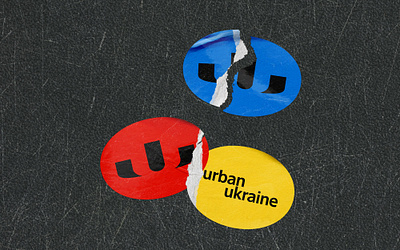 Urban Ukraine branding graphic design logo