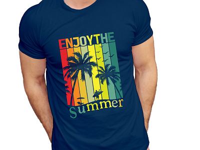 I will do create Summer vintage t shirt design branding design graphic design illustration logo motion graphics t shirts ts typography t shirt design vintage t shirts design