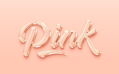Pink'' 3D Editable Text Effect Style 3d 3d text effect actuin branding cute text effect graphic design logo photoshop text pink pink 3d text effect style pink text effect psd text effect style text