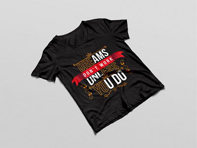 I will do create Typography vintage T shirt design 3d branding design graphic design illustration logo motion graphics t shirts ts typography t shirt design ui vintage t shirts design