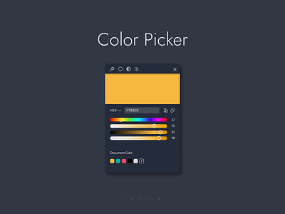 Color Picker color picker design u ui ui design ux ux design