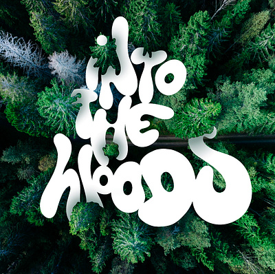 Into the Woods branding breath climate design forest graffiti graphic design health holiday illustration lettering logo mountains nature procreate streetart streetwear trees typography wood