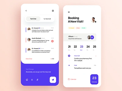 Patient Online Booking appointment appointment app booking app call consultation app doctor health tech healthcare healthcare app medical app medical assistance medical care medicine mobile patient care product design schedule app startup treatment video call app