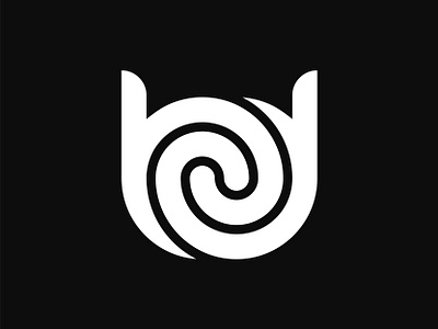 BD twirl monogram logo bd bd logo bd monogram brand branding design icon identity illustration letter logo mark monogram symbol twirl