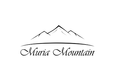 Muria mountain logo mountain mountainlogo