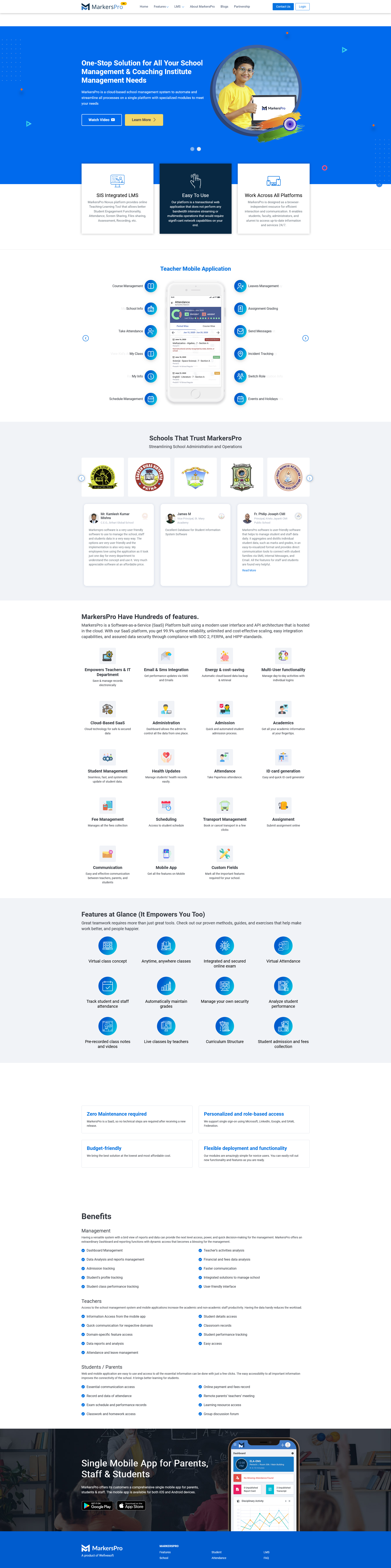 EdTech Website design edtech education ux we website