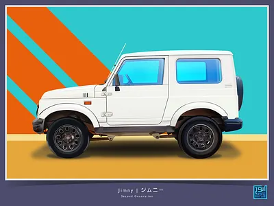 The Art of Wheels: Jimny JA12 automobile