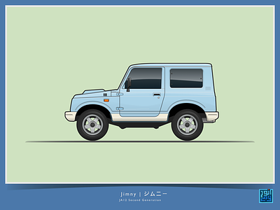 The Art of Wheels: Jimny JA12 - type iii automobile