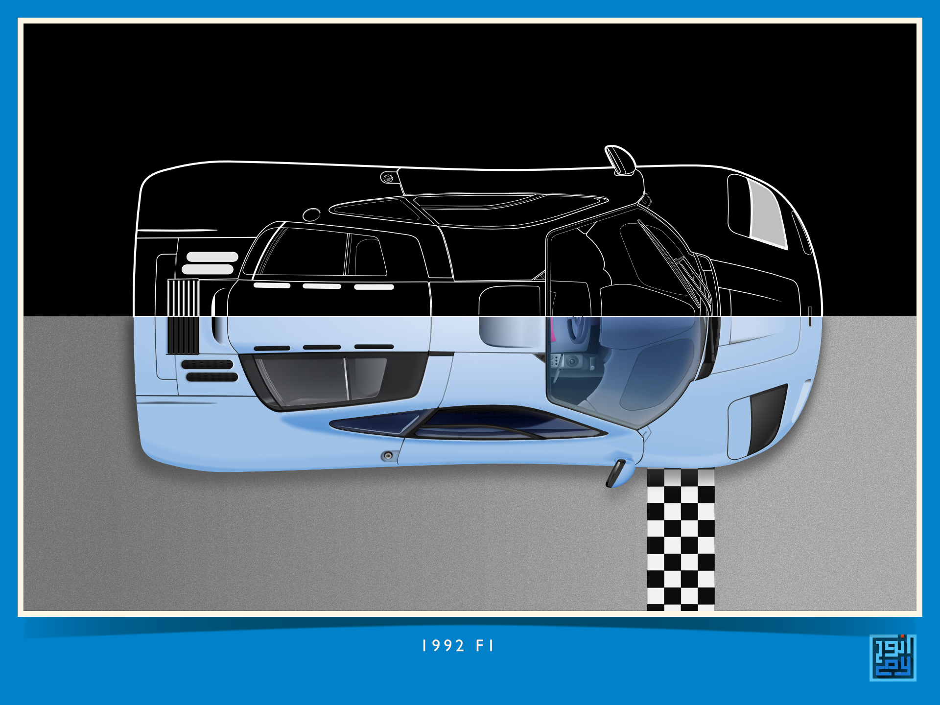 Example of Automotive Illustration