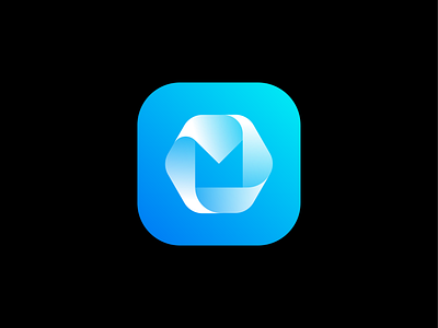 M Logo Design app app icon bookmark brand branding design gradient icon identity logo logodesign m mark symbol