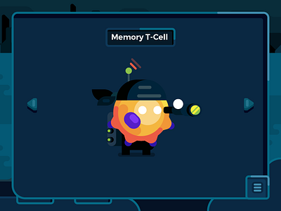 Memory T-Cell design graphic design illustration vector