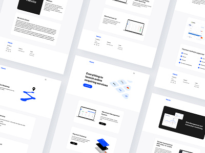 Nexio Platform pages branding design dribbble ui uiuxdesign userexperience ux