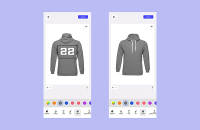 Day 33/100 Customize product 100 day ui challange animation branding custom t shirt customize product dailyui 33 day 33 design graphic design illustration logo ui vector