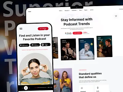 Cast-X podcast portfolio singer