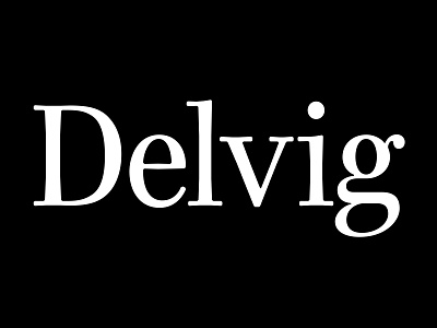 Delvig typeface design graphic design letters type type design typeface typeface design typography vector