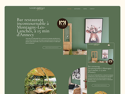 Restaurant website design graphic design ui web webdesign websitedesign