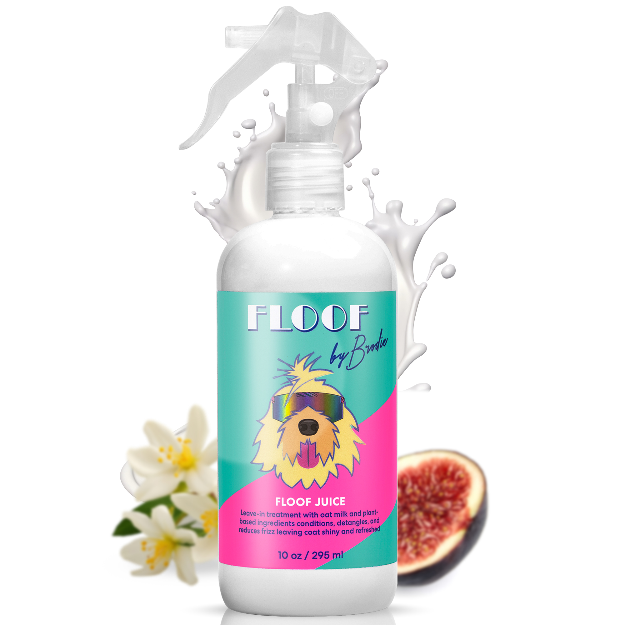 Amazon Listing Infographics Images Pet Floof Juice by Jamil