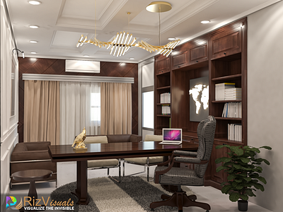 Principal's Office. 3d 3d graphics 3ds max art artwork design graphic design illustration