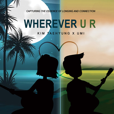 Song Cover Redesign- (Kim and Umi) albumart bts btsarmydesign btsfanart design graphicdesign hybeart illustration musiccovers ui
