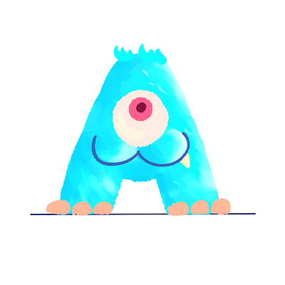 monster A animation