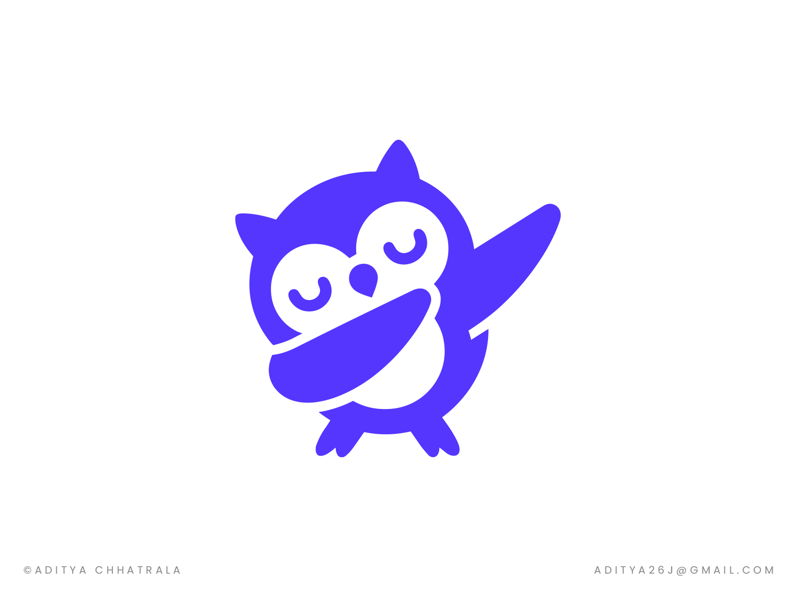 Little Owl logo design by Aditya Chhatrala on Dribbble