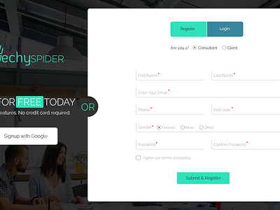 Sign up/Login Web Page UI creativedesigner graphicdesigner loginpageui logo signuppageui ui uiuxdesigner webdesign