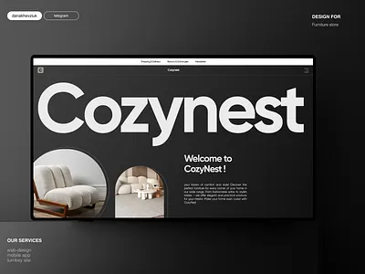 Web design for furniture store design e commerce furniture furniture store online shop store ui ux web web design