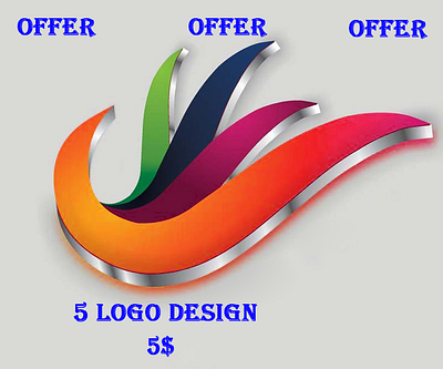 5 Amazing Logo Designs for Just $5 3d branding graphic design logo motion graphics ui