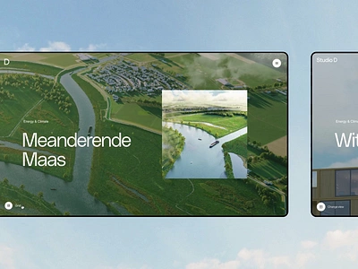 Studio D — Projects Overview 3d agency animation architecture clean design environmental industrials interior landscape minimal real estate spatial ui urban planning visualisation web website