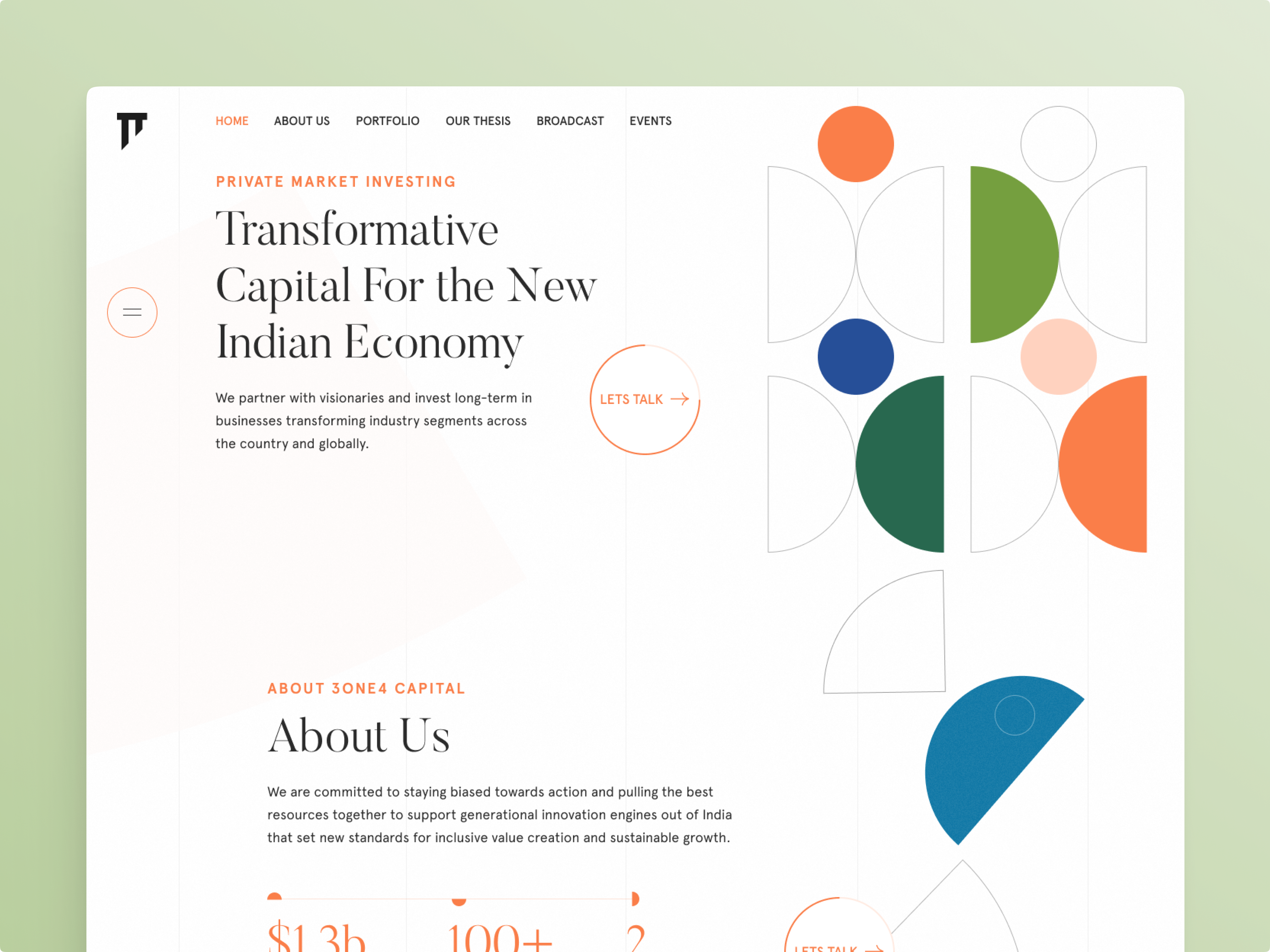 3One4 Capital | Venture Capital | Art by EPYC 3d animation art branding finance fintech framer graphic design illustration inspiration logo pattern ui vector venture capital web3 webapp webdesign webflow website