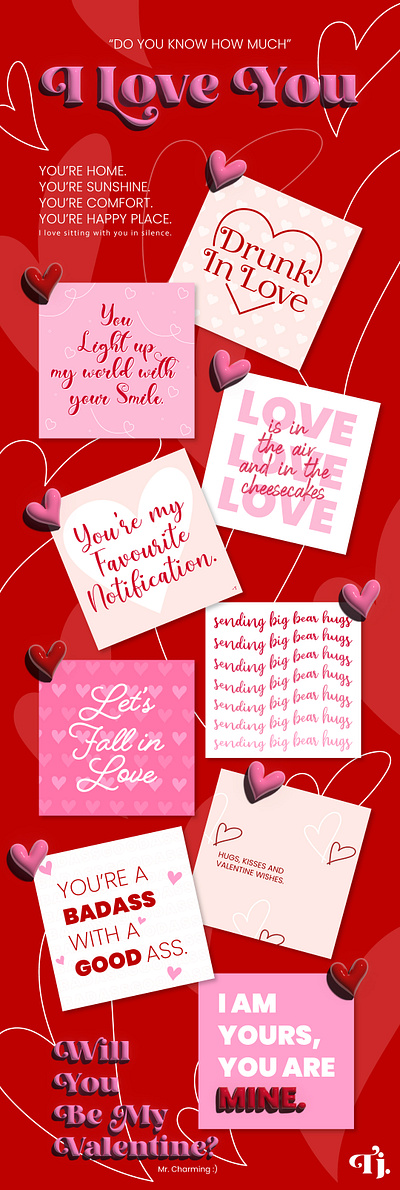 Long Size Post - Insta 3d abstract digitalart graphic design lettering lettering art love typography valentinesday