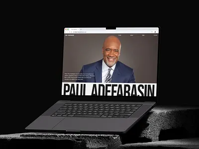 Paul Adefarasin Web Exploration design paul adefarasin personal website portfolio website ui ui design uiux user experience user interface ux ux design web design website design