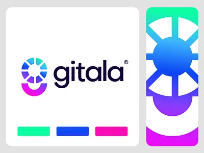 Logo brand identity visual design for Gitala abstract logo app logo brand identity brand identity designer branding camera logo corporate g letter logo gradient logo illustration letter logo logo logo design logo designer logo mark symbol logotype minimalist logo monogram logo picture logo technology logo