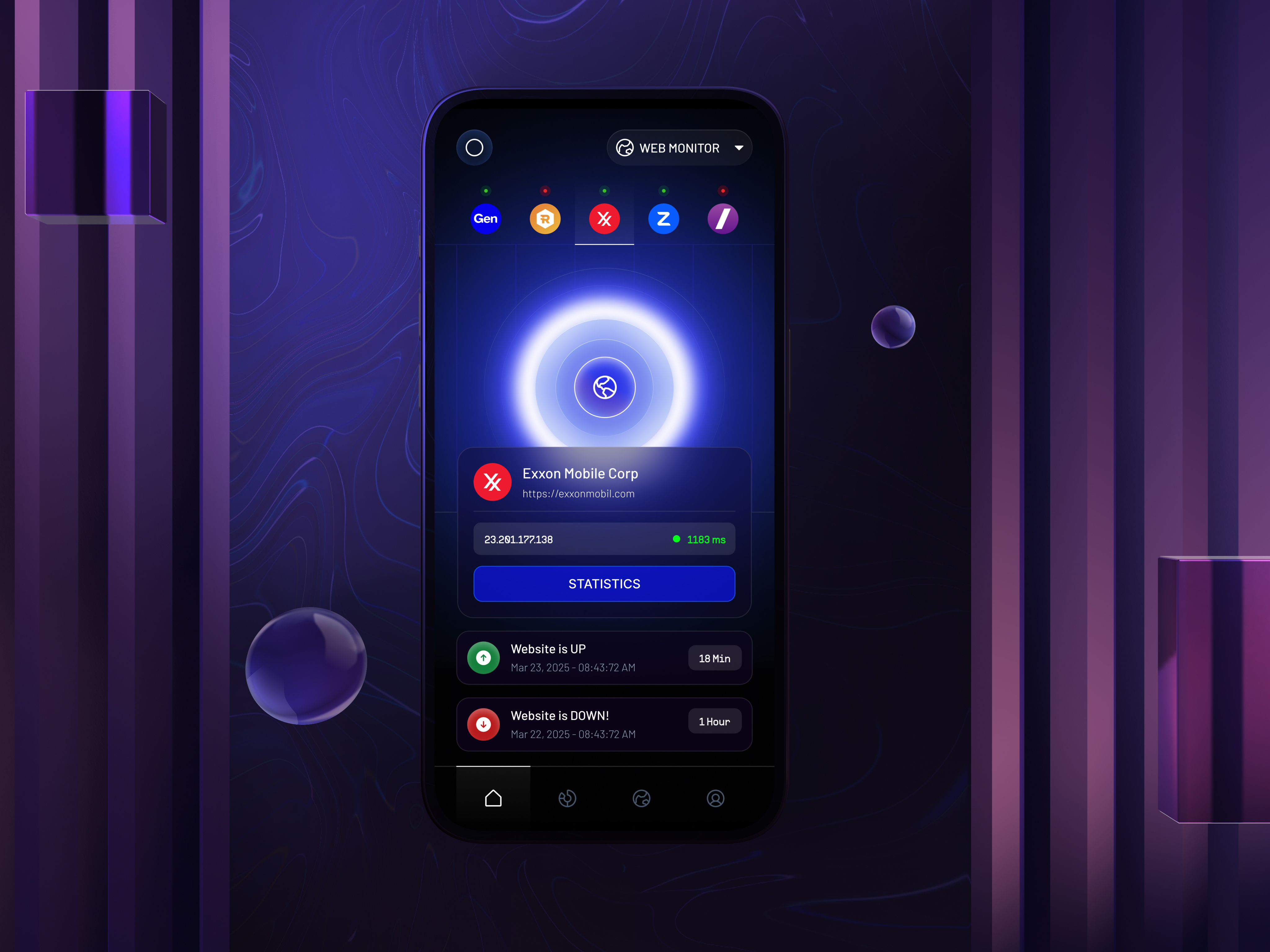 Example of Mobile App