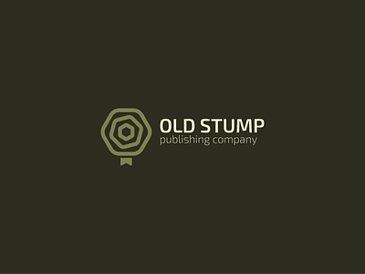 Old Stump book brand branding design identity logo logotype publishing read store stump