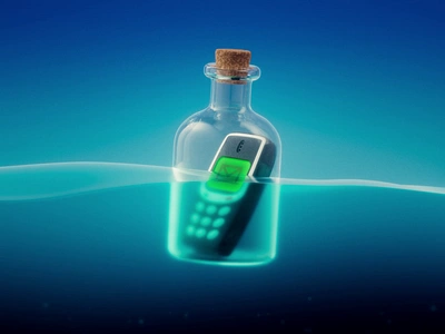 Message in a bottle 3d c4d cgi cinema4d motion graphics render