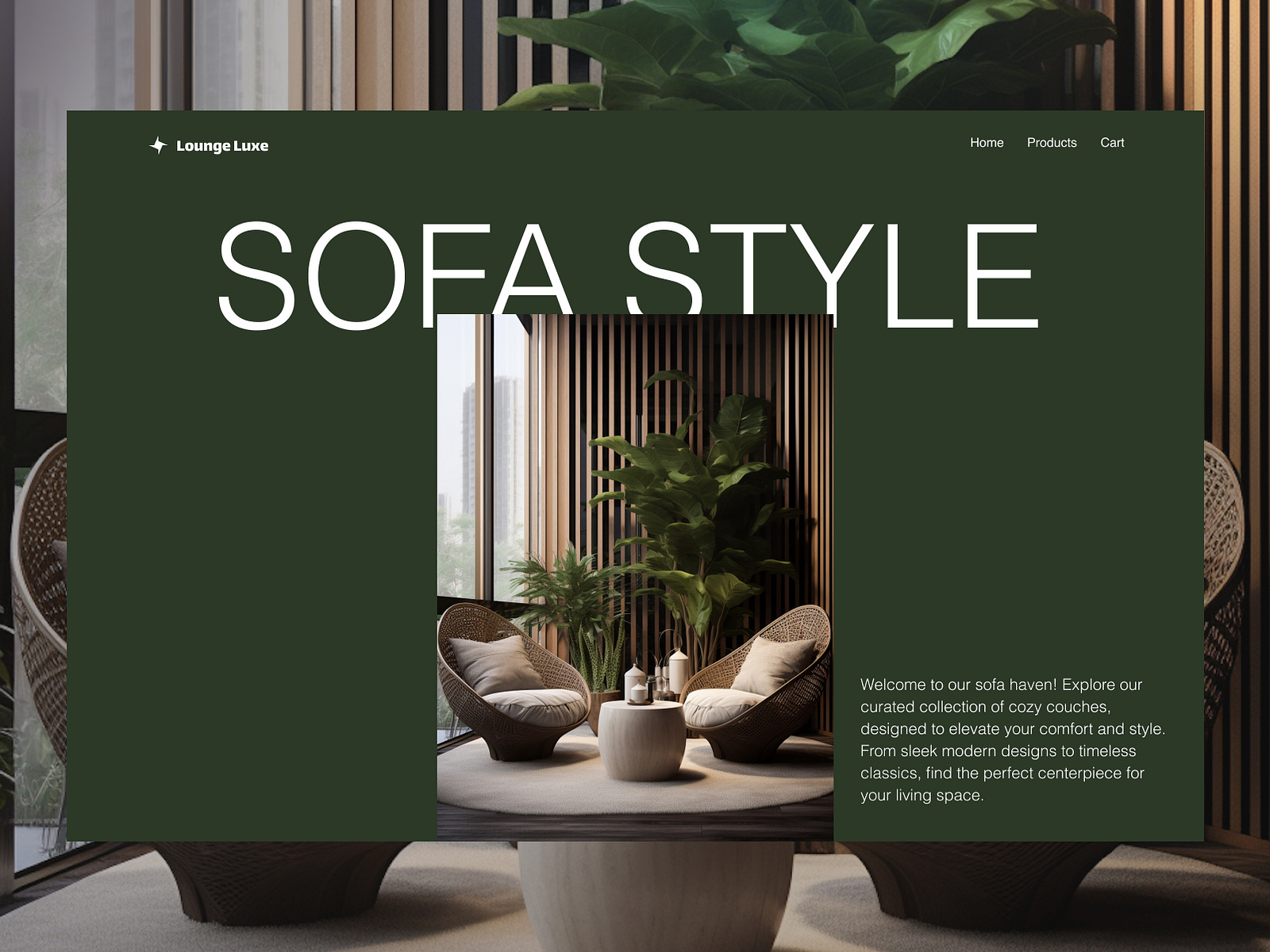 Destination for exquisite sofa collections by Praharsha KV on Dribbble