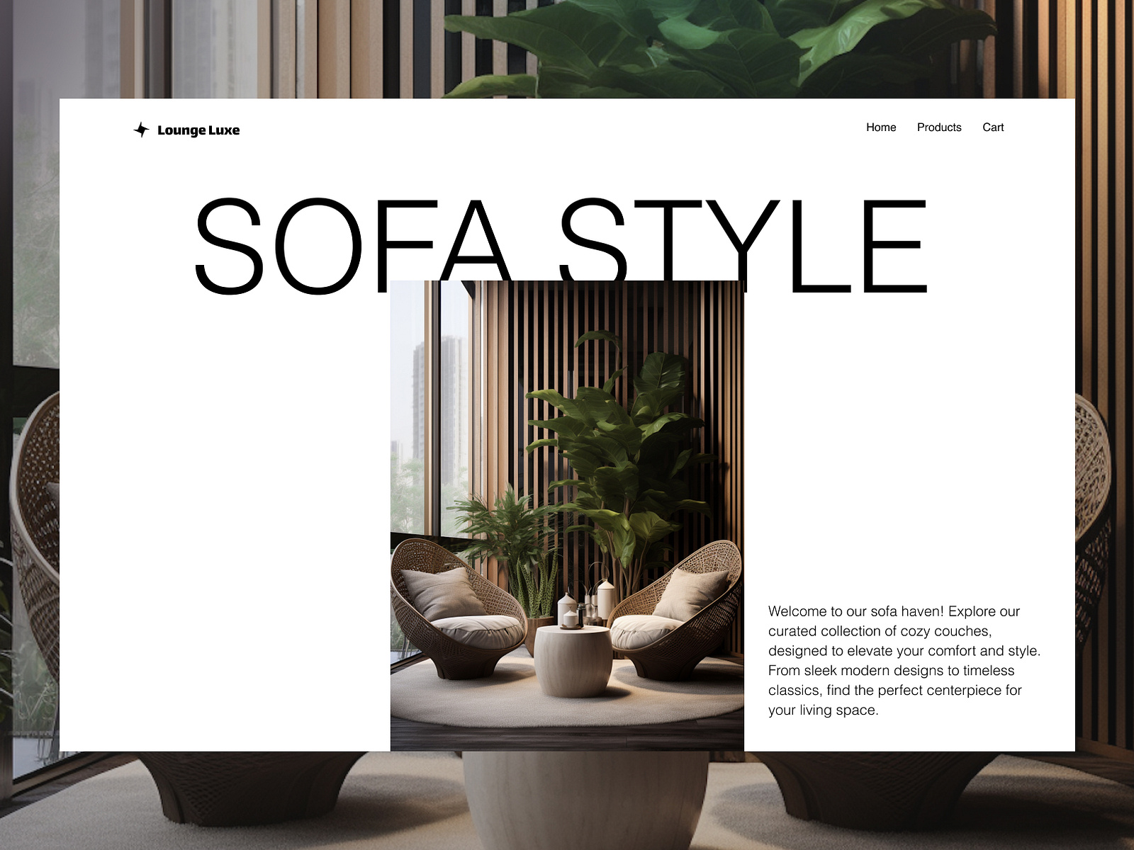 Destination for exquisite sofa collections by Praharsha KV on Dribbble