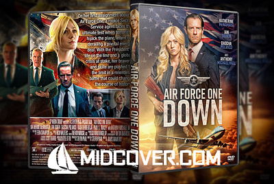 Air Force One Down (2024) DVD Cover design dvd dvdcover dvdcustomcover photoshop