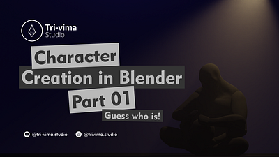 Character Creation in Blender Part01 3d 3d animation 3d design 3d rendering animated design illustration