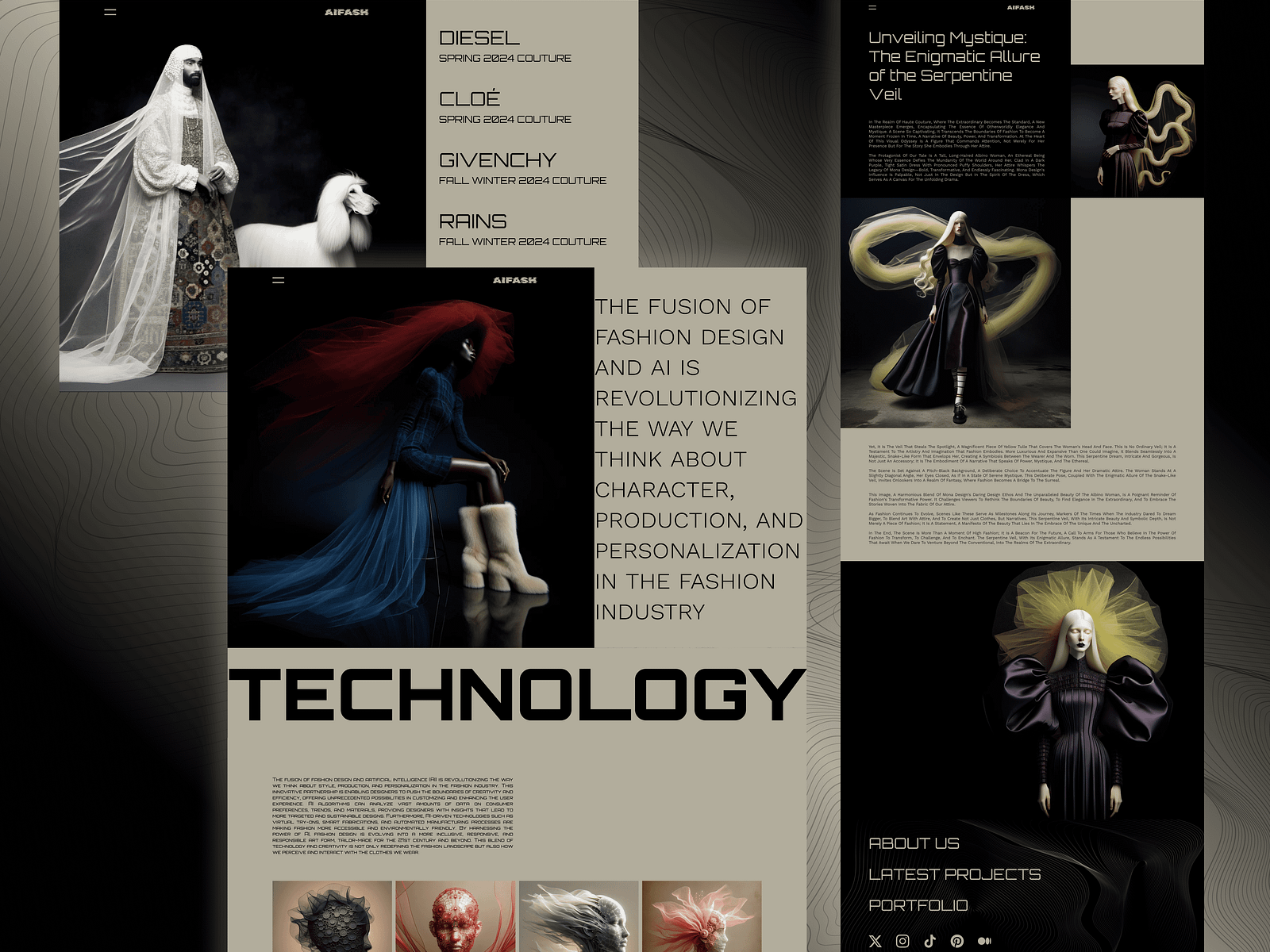 Ai Fashion Unveiling The Future Of Style By Mona Ertugrul On Dribbble