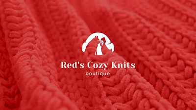 Red's Knit Wonders animation branding design graphic design illustration logo motion graphics vector