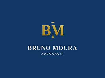 Bruno Moura Advocacia logo brand laywer